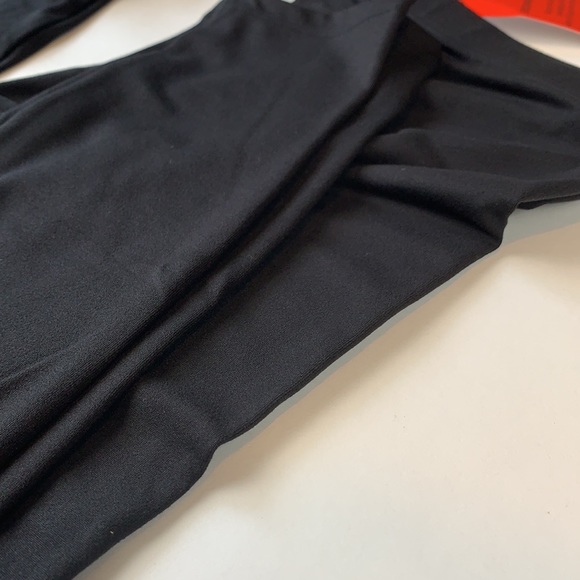 NWT 2 PACK ! Velvety soft black leggings women's size Medium - Picture 4 of 5